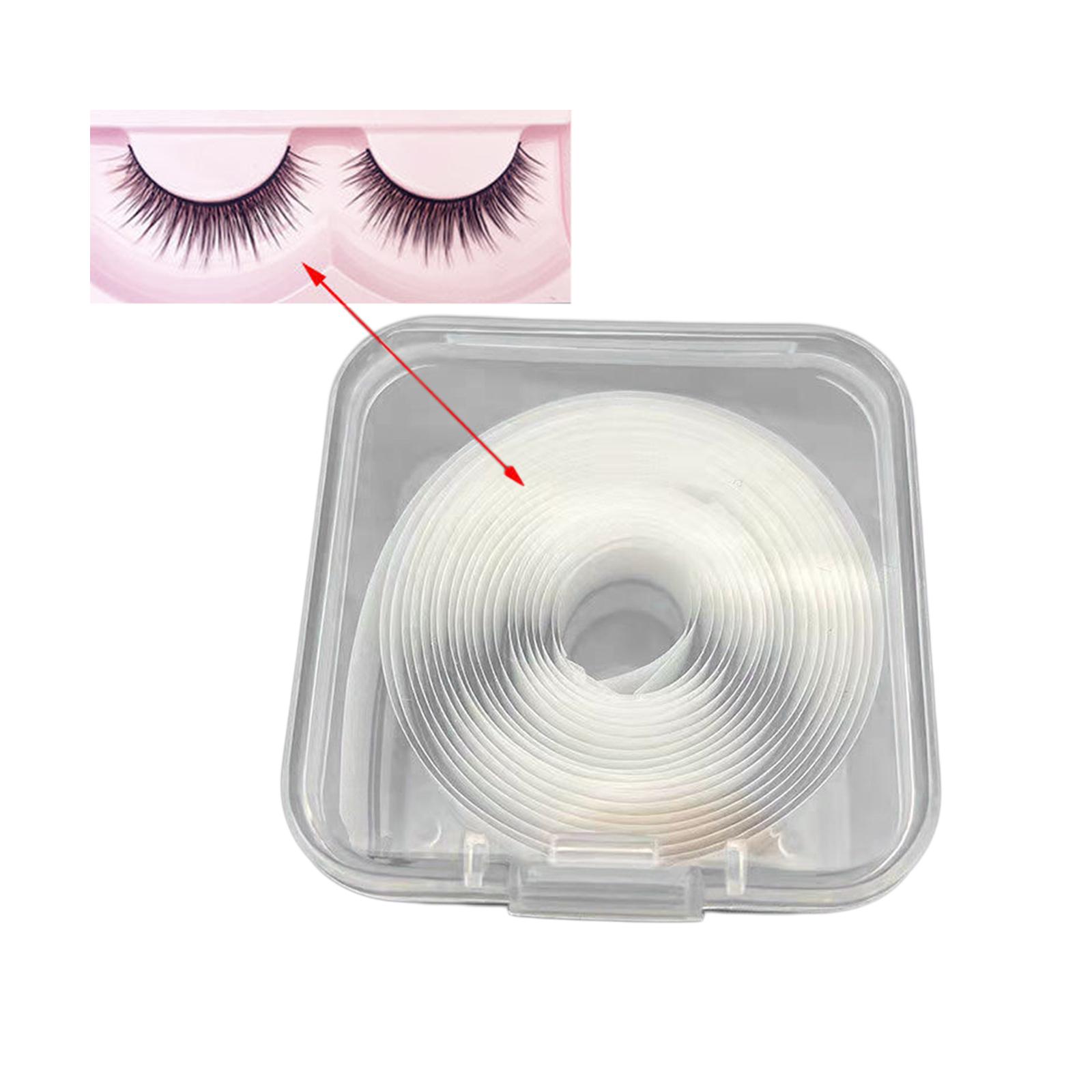 1 Meter Long Self Adhesive Lash Strips No Glue Needed for False Lashes False Eyelashes Makeup Tools Hypoallergenic 