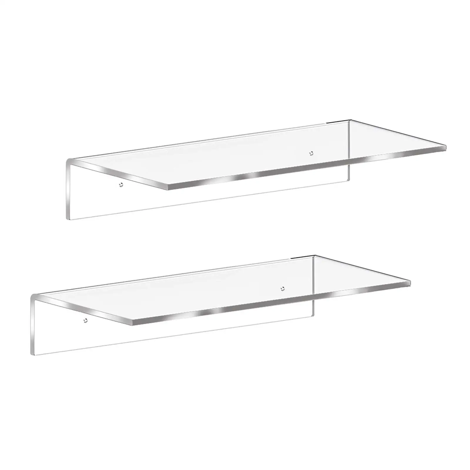 Acrylic Shelf Multipurpose Container Organization Accessories Floating Shelves for Kitchen