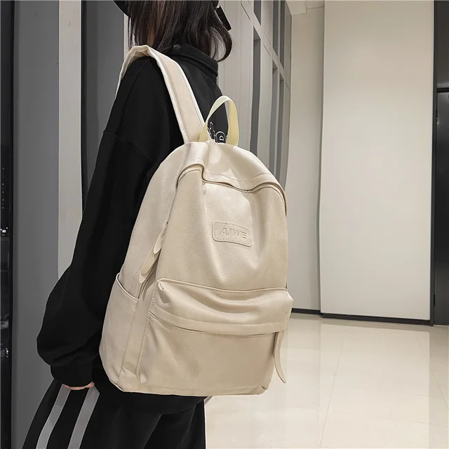 Backpacks Cow Genuine Leather For Men And Women High Quality Large Capacity  School Bookbag Shopping Back Pack School Fashionable Travel Backpacks Purse  Pu Designer Bags From Psbag, $41.67