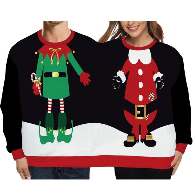 Twin christmas outlet sweater