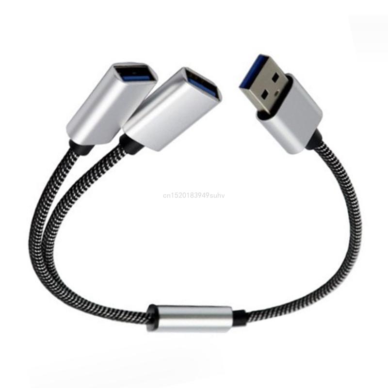 Usb Splitter Kabel Mit 3 Ports Für Datenübertragung Und Strom_voghion.com