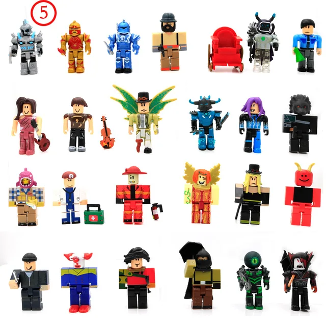 The latest ROBLOX 24 IN 1 movable weapon doll ROBLOX LEGO