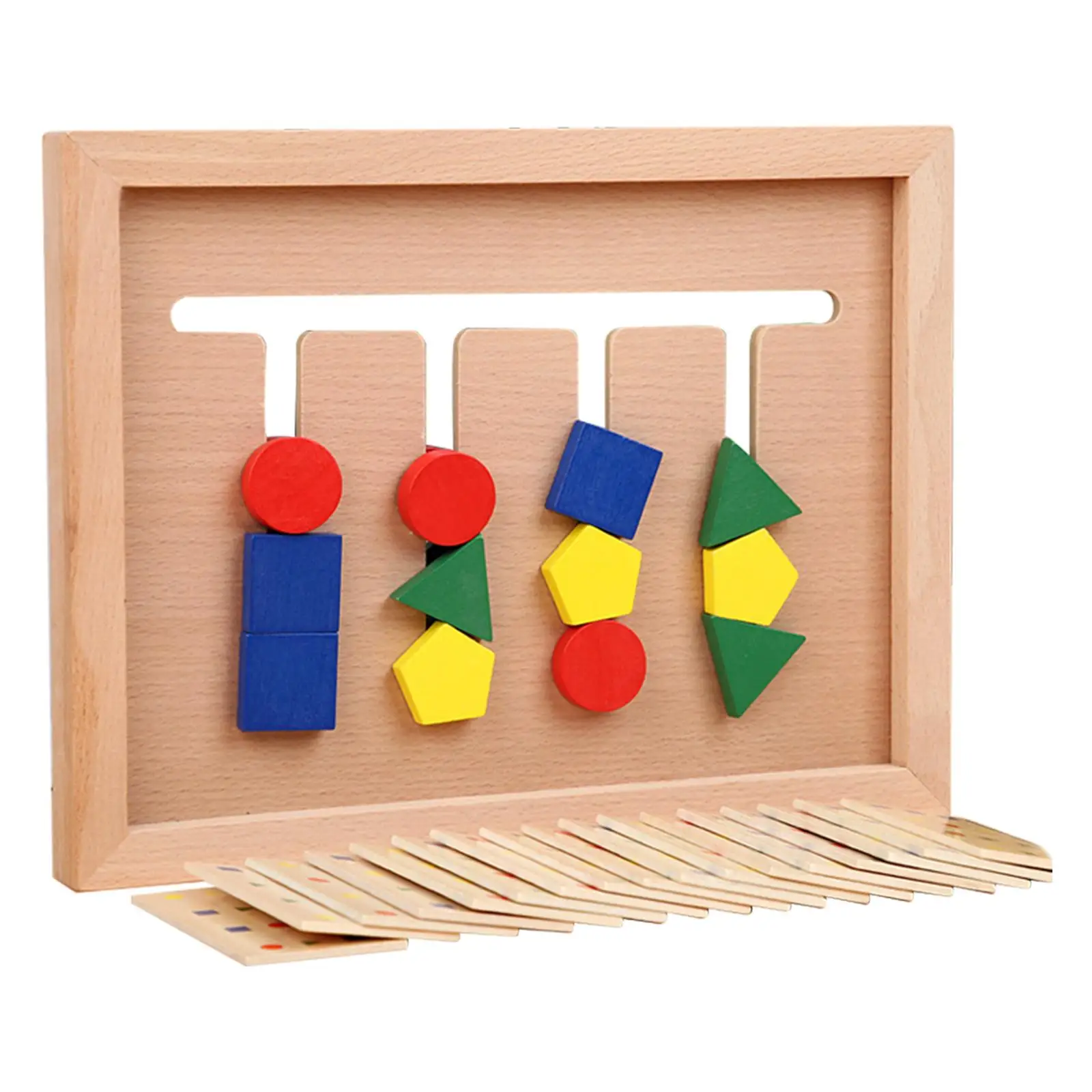 Four Colors Matching Toy Teaching Aids Educational Toy Hand Eye Coordination