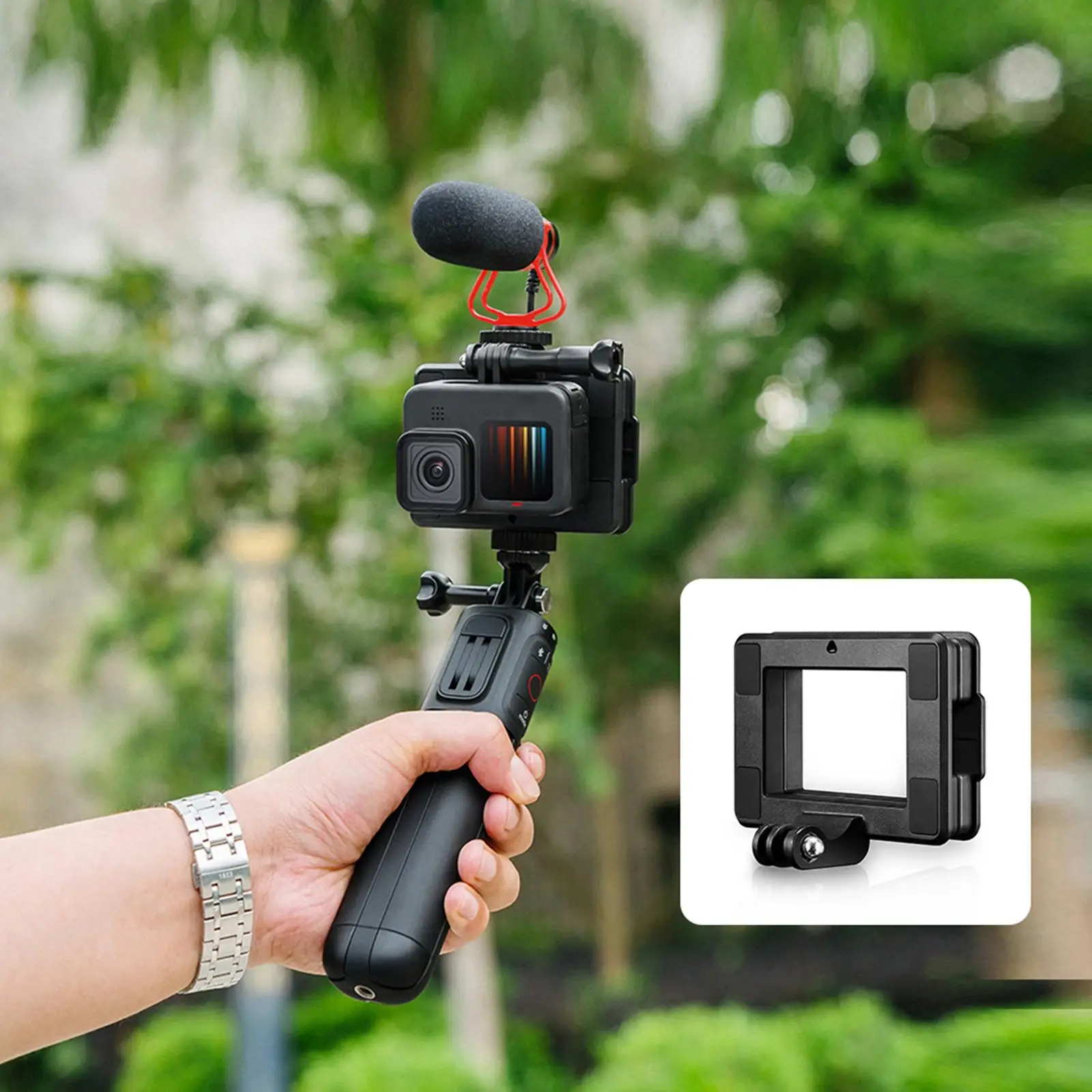 Magnetic Camera Mount Selfie Holder Neck Lanyard for GoPro Softball