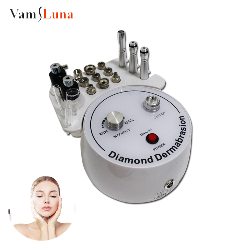 Best of 3 In 1 Diamond Microdermabrasion Dermabrasion Machine Facial Care Salon Equipment For Personal Home Use With Diamond Tips Reviews & Tips