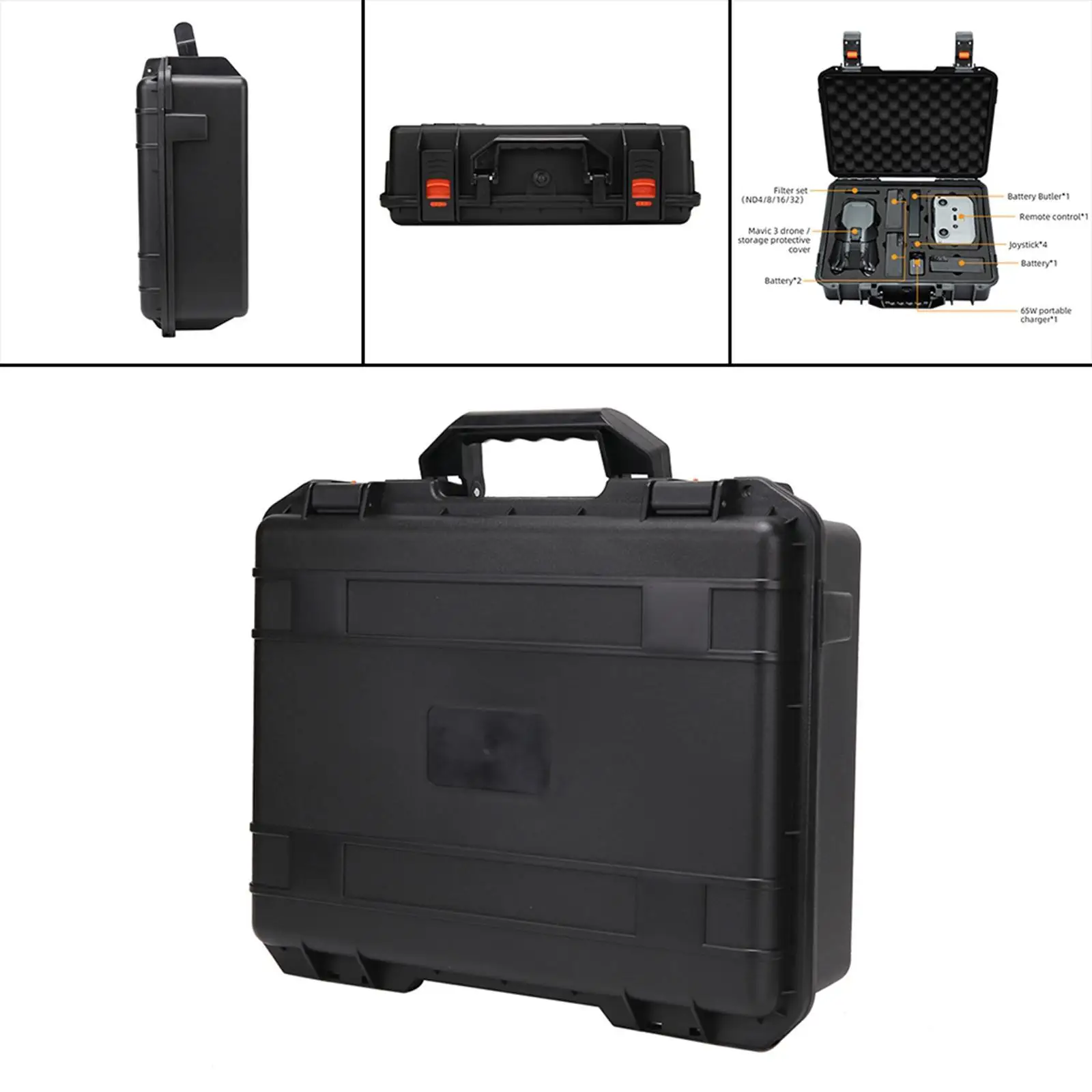 Hard Storage Carrying Case Large Capacity with Carry Handle Waterproof  for   and Accessories 