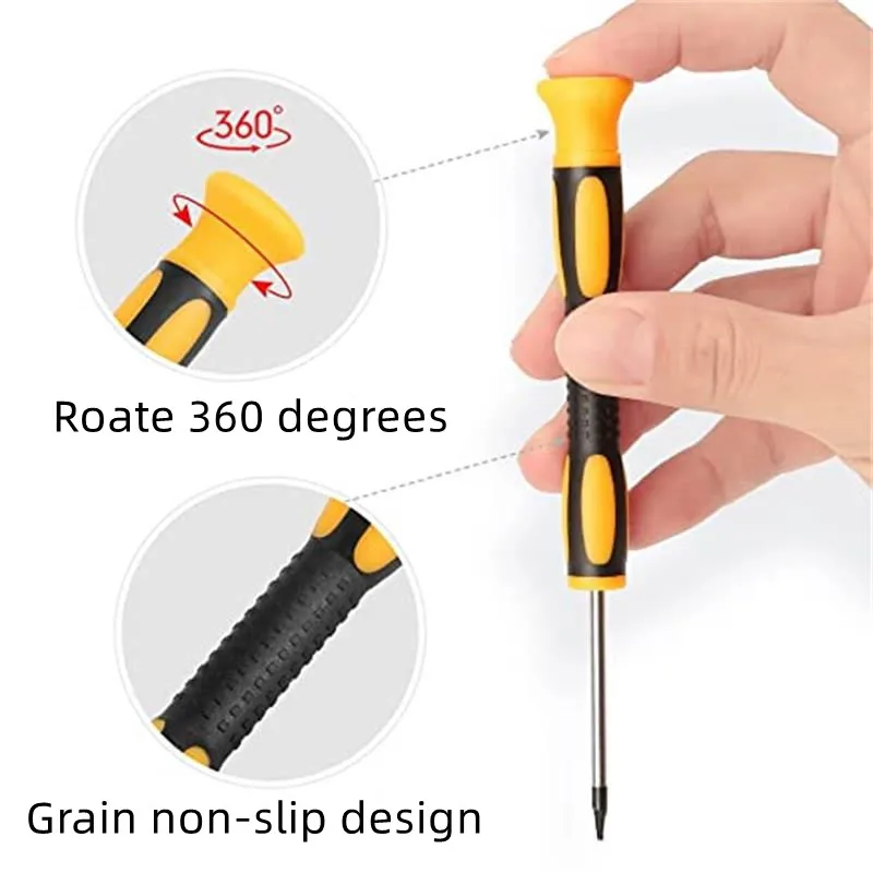Description Picture 5 of itemT6/T8H/T10H Screw Driver Set Torx Tools T8 Screwdriver With Hole For Xbox One/ Xbox 360 Wireless Controller Repair Tool 1pcs