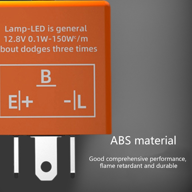 A70F Universal 12V 3 Pin LED Blinker Blinker Licht Relais Schalter – Detail 5