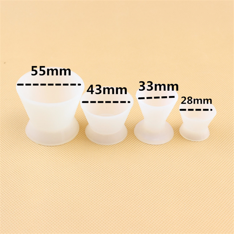 Best of 4pcs / set New Self-solidifying Cups Dental Lab Silicone Mixing Cup Dentist Dental Equipment Rubber Mixing Bowl Reviews & Tips