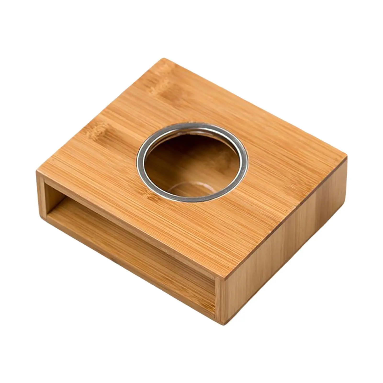 Dish Cup Heater Practical Decorative Multipurpose Bamboo Durable Teapot Warmer