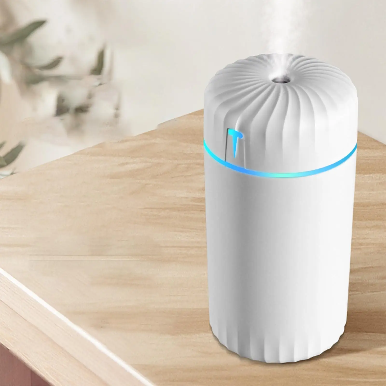 Mini Cool Mist Humidifier Diffuser Purifier USB LED for Travel Home