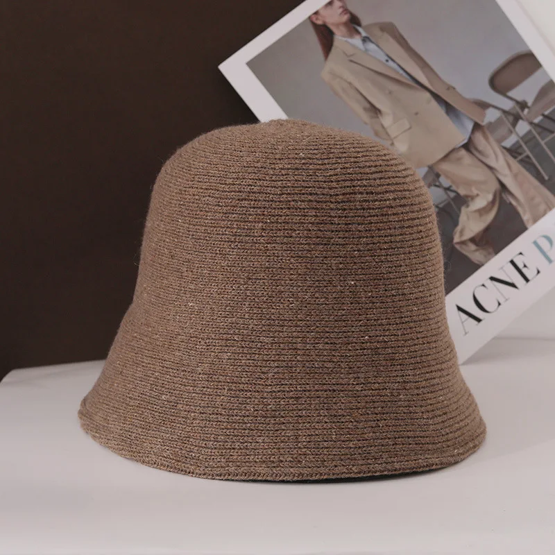 Wool Bucket Hat-Khakis