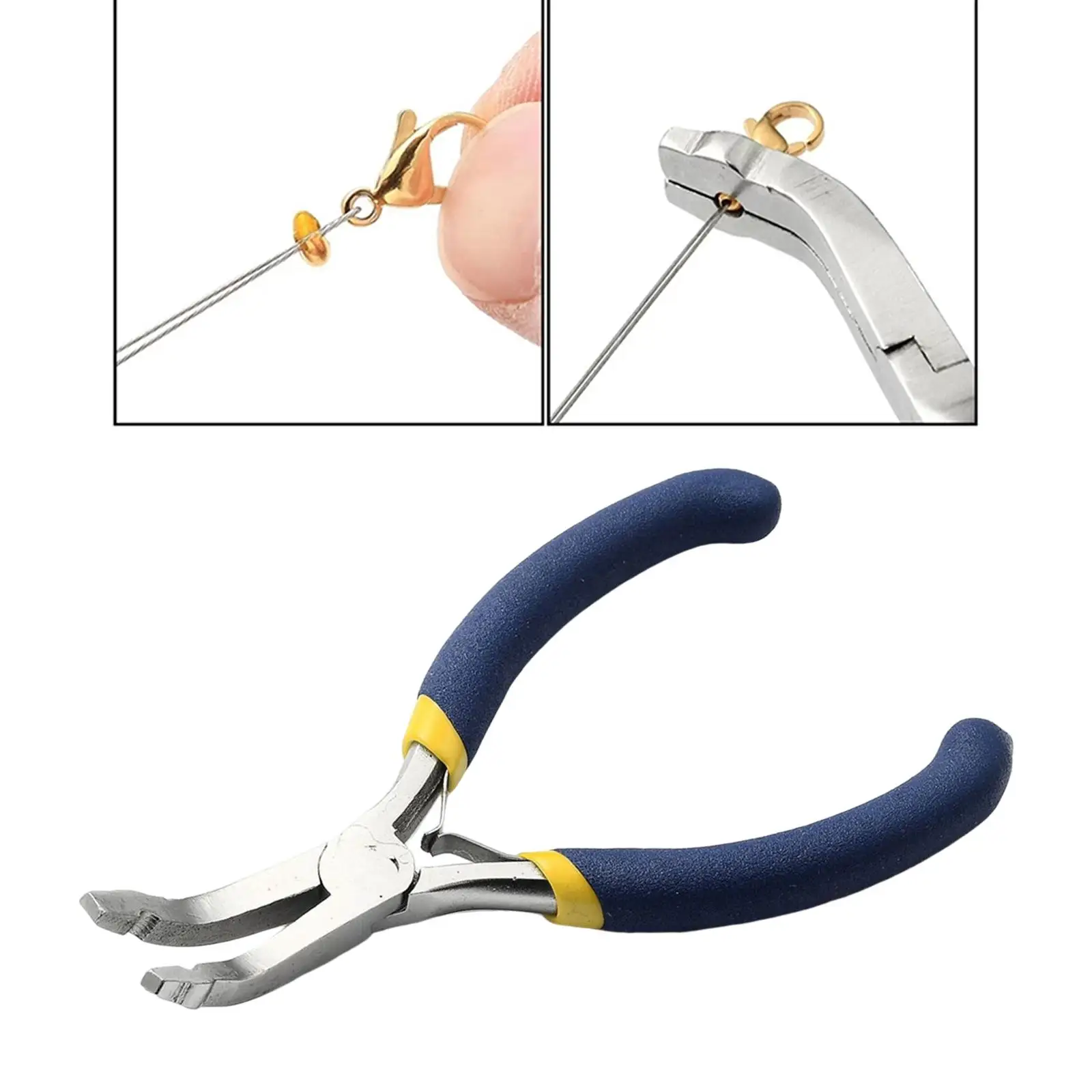 Jewelry Crimp Plier Bead Crimping Plier for Jewelry Repair DIY Craft Beading Jewelry Making Tool
