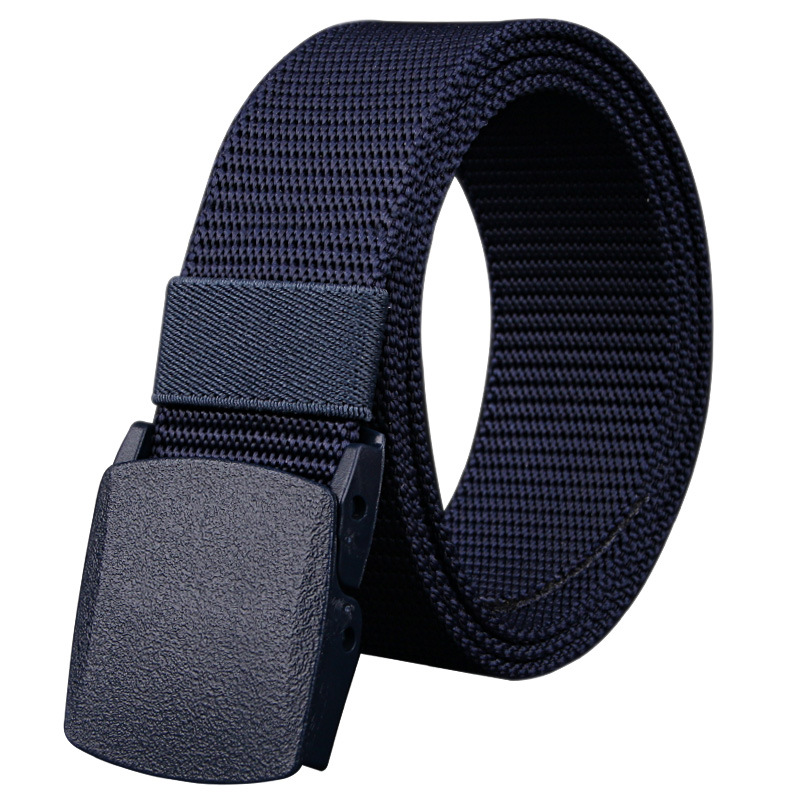 Herren Damen Outdoor Nylon Gürtel Nichtmagnetisch Freizeit Kunststoff Schnallenköpfe Schnelltrocknend Sport Training Taktischer Gürtel – Detail 7