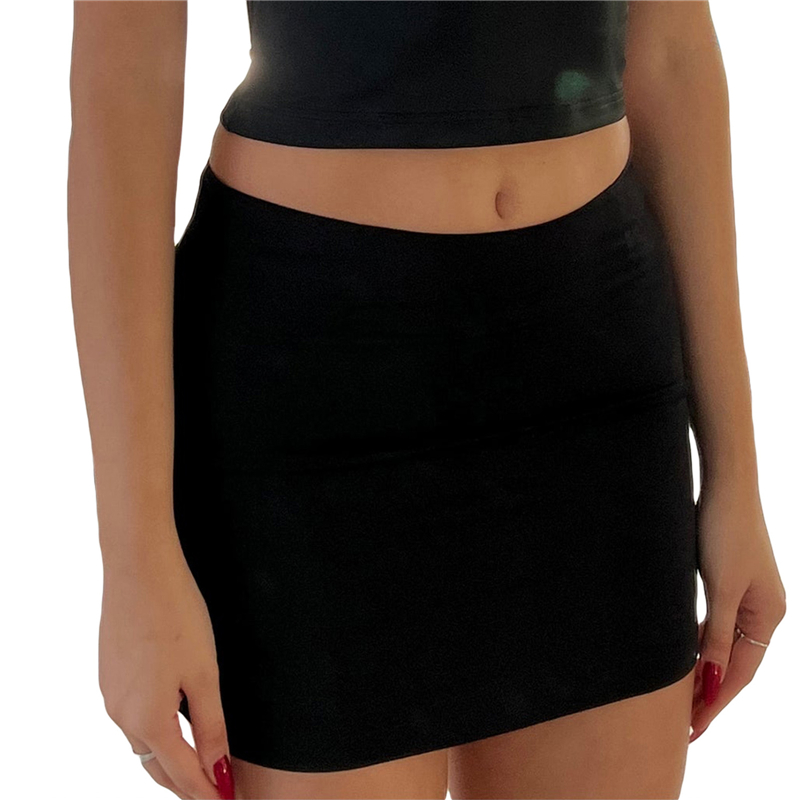 Title 5, Xingqing y2k Mini Skirts for Women Summer Solid...