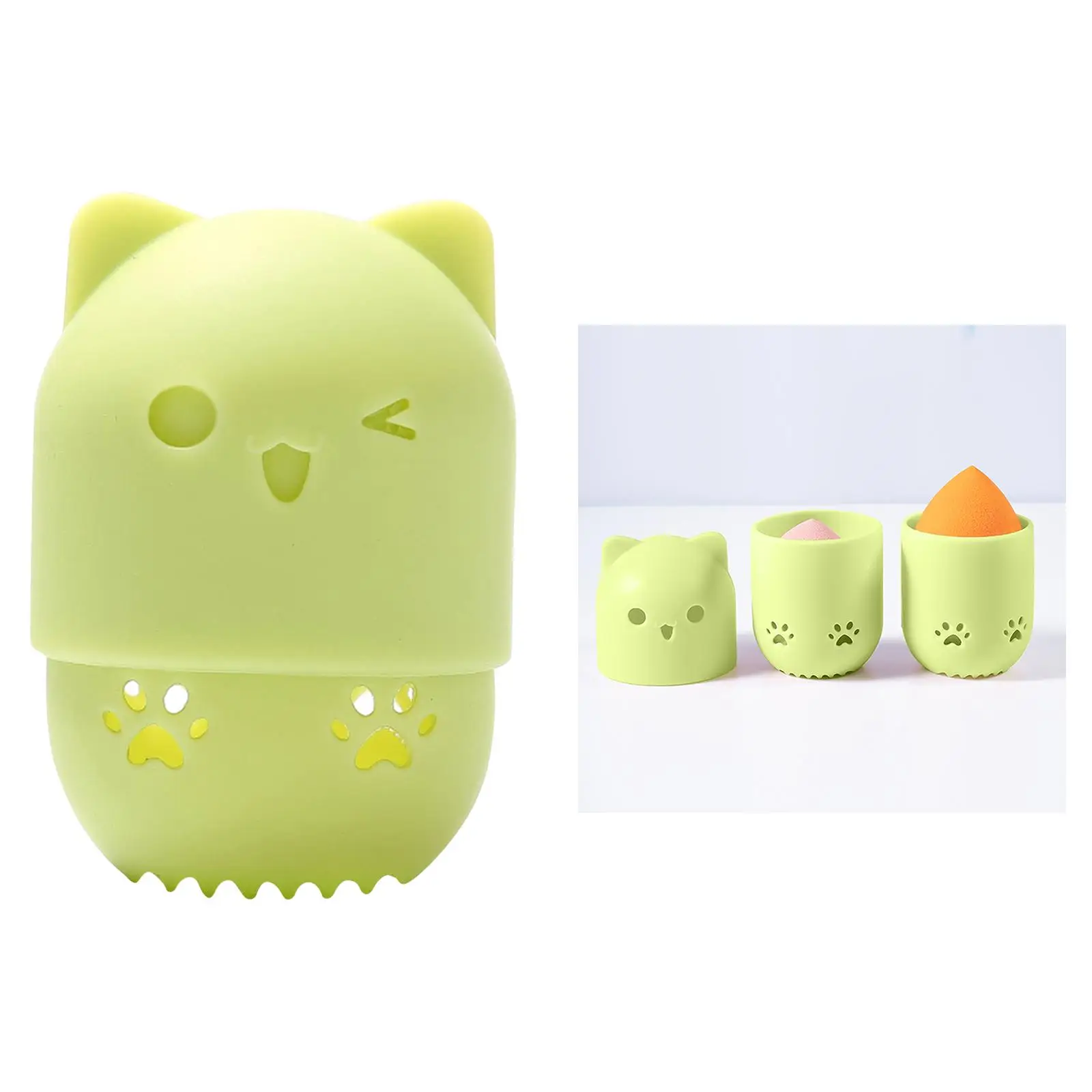 Cute Storage Case Dustproof Washable Detachable Portable Stand Holder Organizer for Business Trip Home Bedroom Dresser Travel