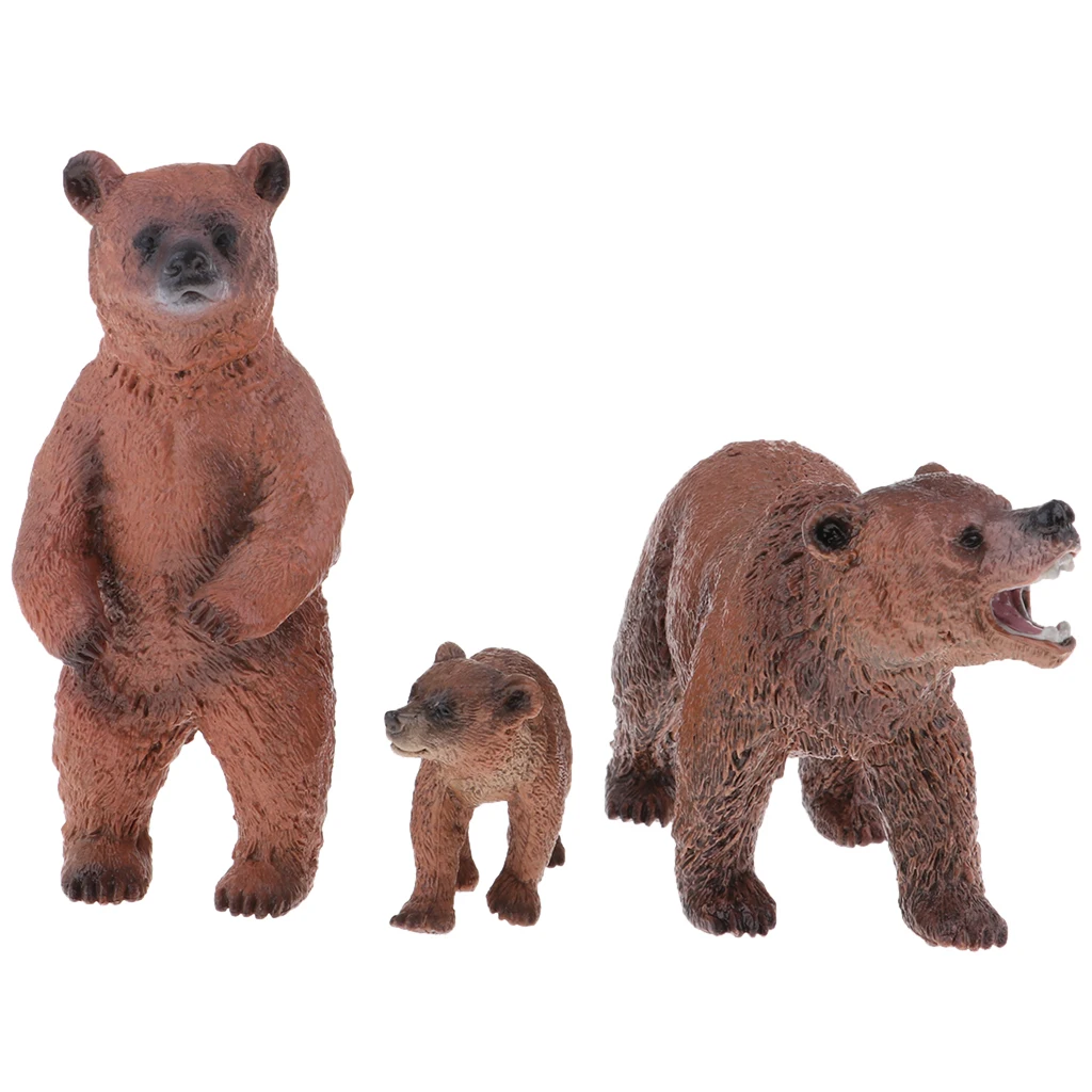  Bear with Babies Figurines Animal Figures, Easter Eggs  Christmas Birthday Gift
