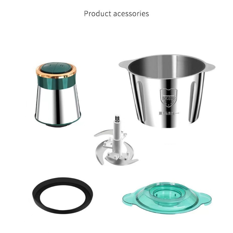 Title 6, Electric Mini Garlic Chopper USB Grinder Mashe...