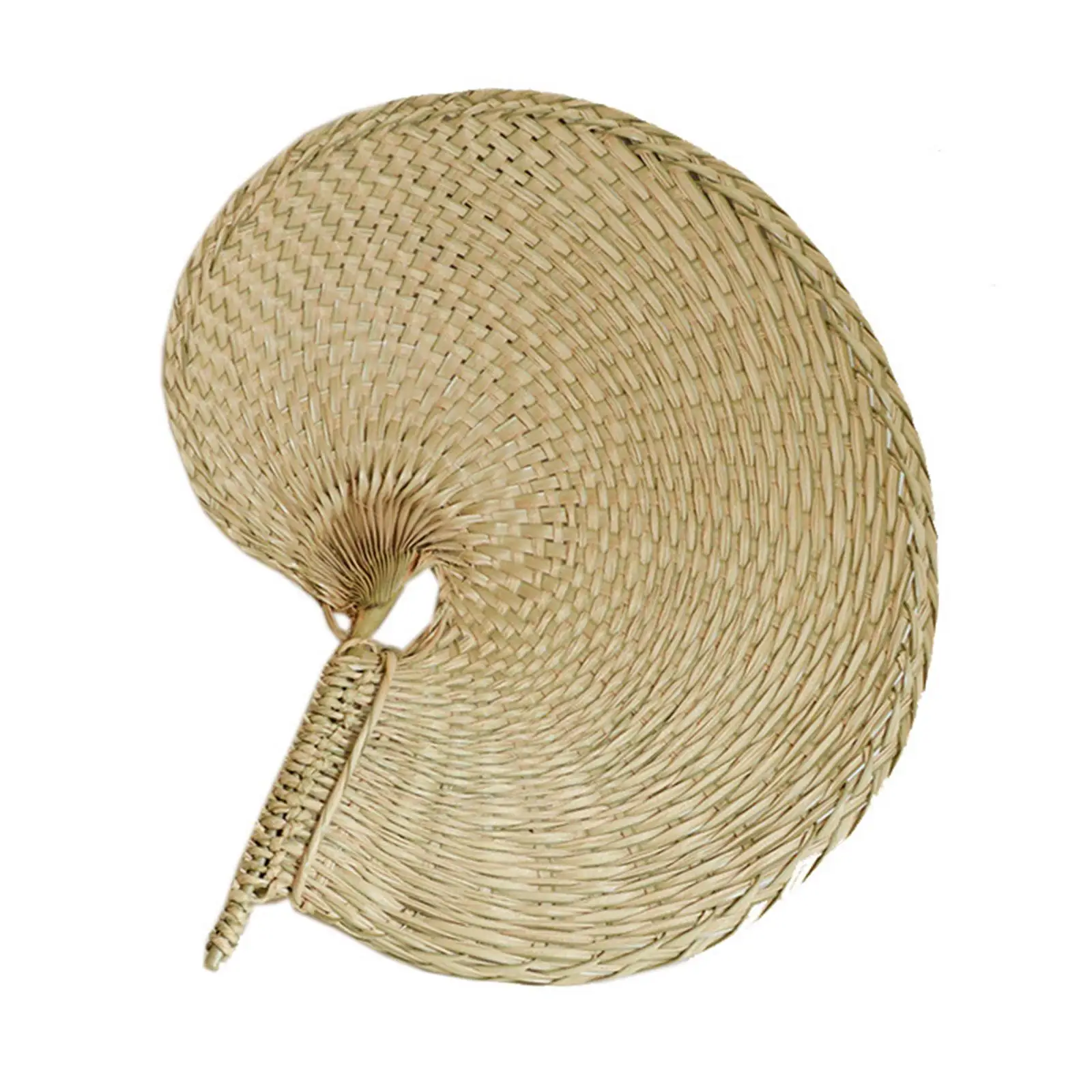 Hand-Woven Hand Fan Chinese Style Boho for Summer Home Table