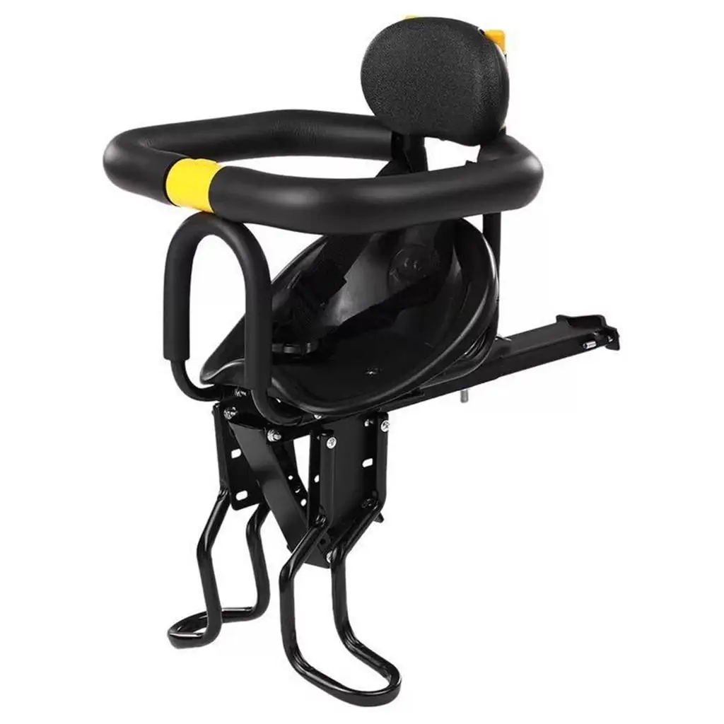 Kids Front Bike Seat Child Bicycle Safety Chair Baby Carrier Saddle Handrail