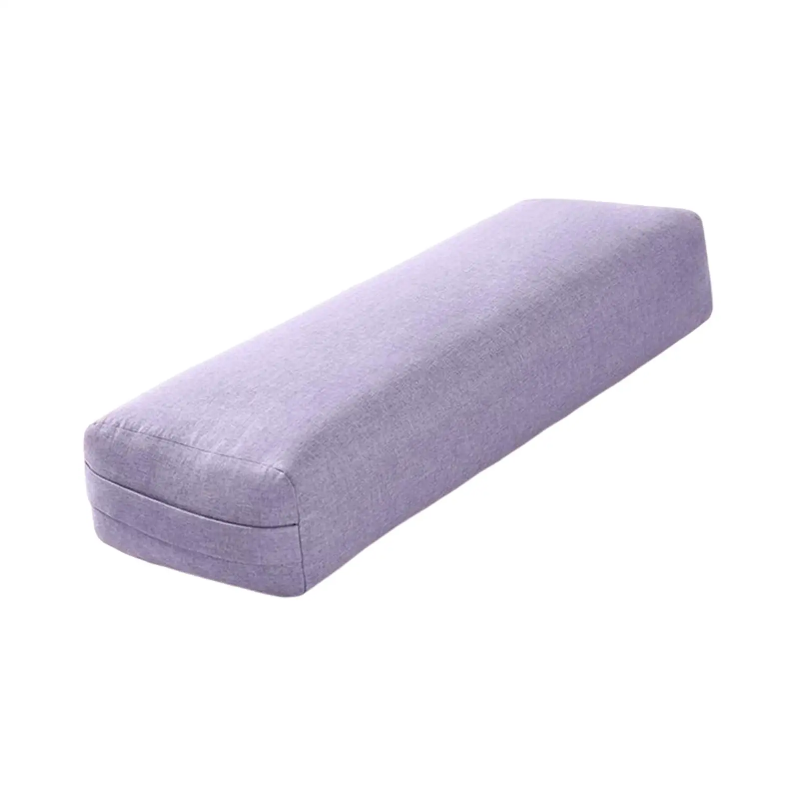 Yoga Bolster Yoga Equipment Removable Washable Cover with Carry Handle Pillow Rectangular High Elastic Cushion for Legs Support