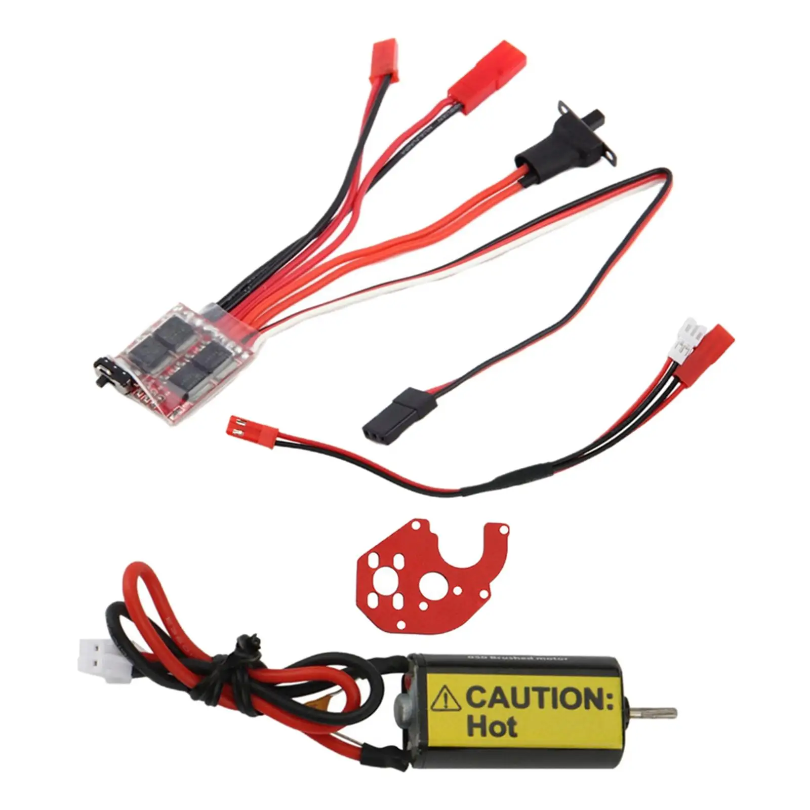 Waterproof 66T Speed Controller W/ 30A Motor for 1:24 Axial SCX24 Axi90081 Trucks DIY