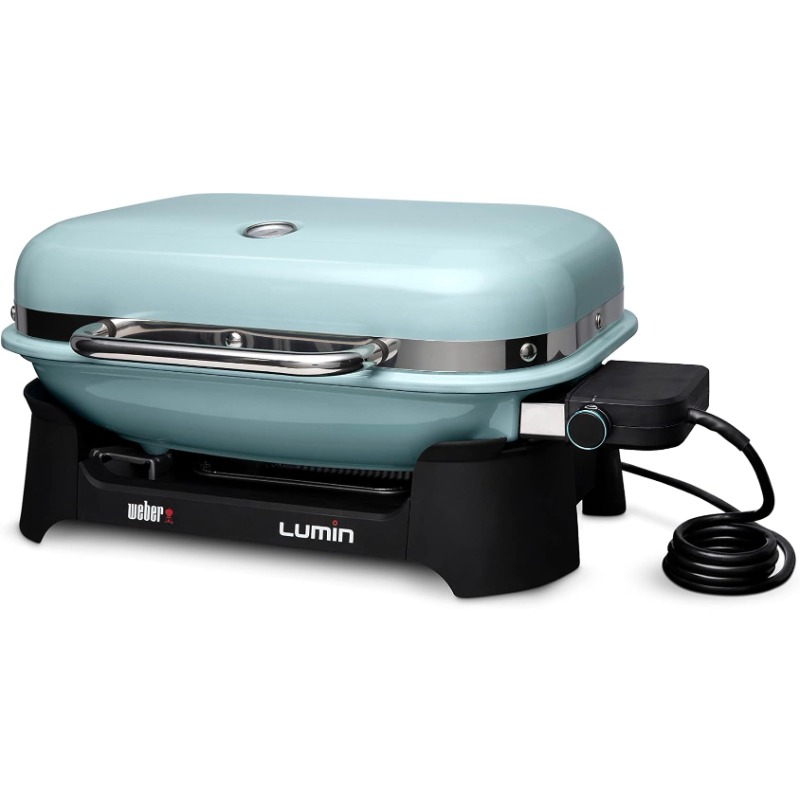 Title 1, Weber Lumin Outdoor Electric Barbecue Grill, Li...