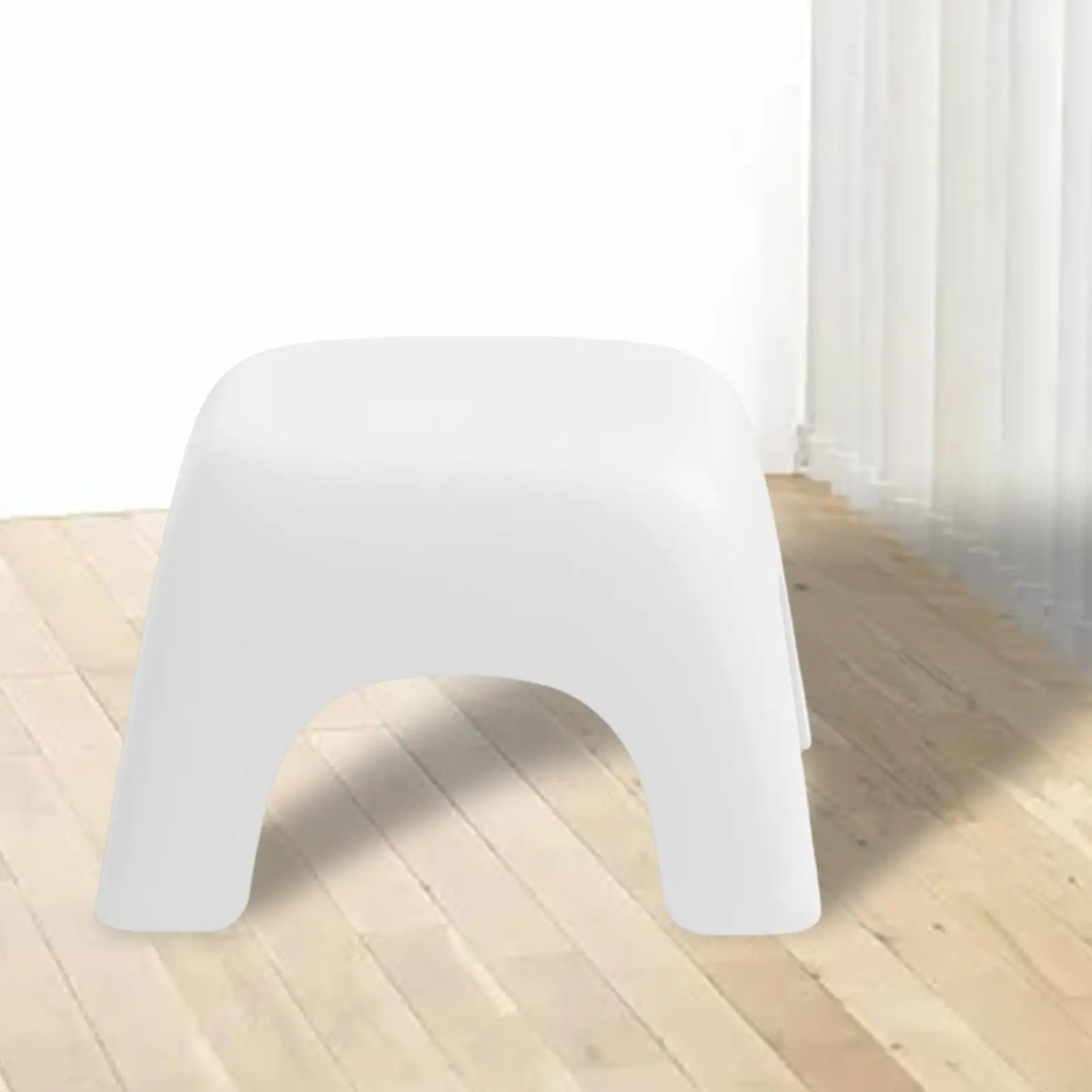 Minimalist Modern Chair Solid Comfortable Shoe Change Stool Durable Ottoman Children`s Stool for Training Furniture
