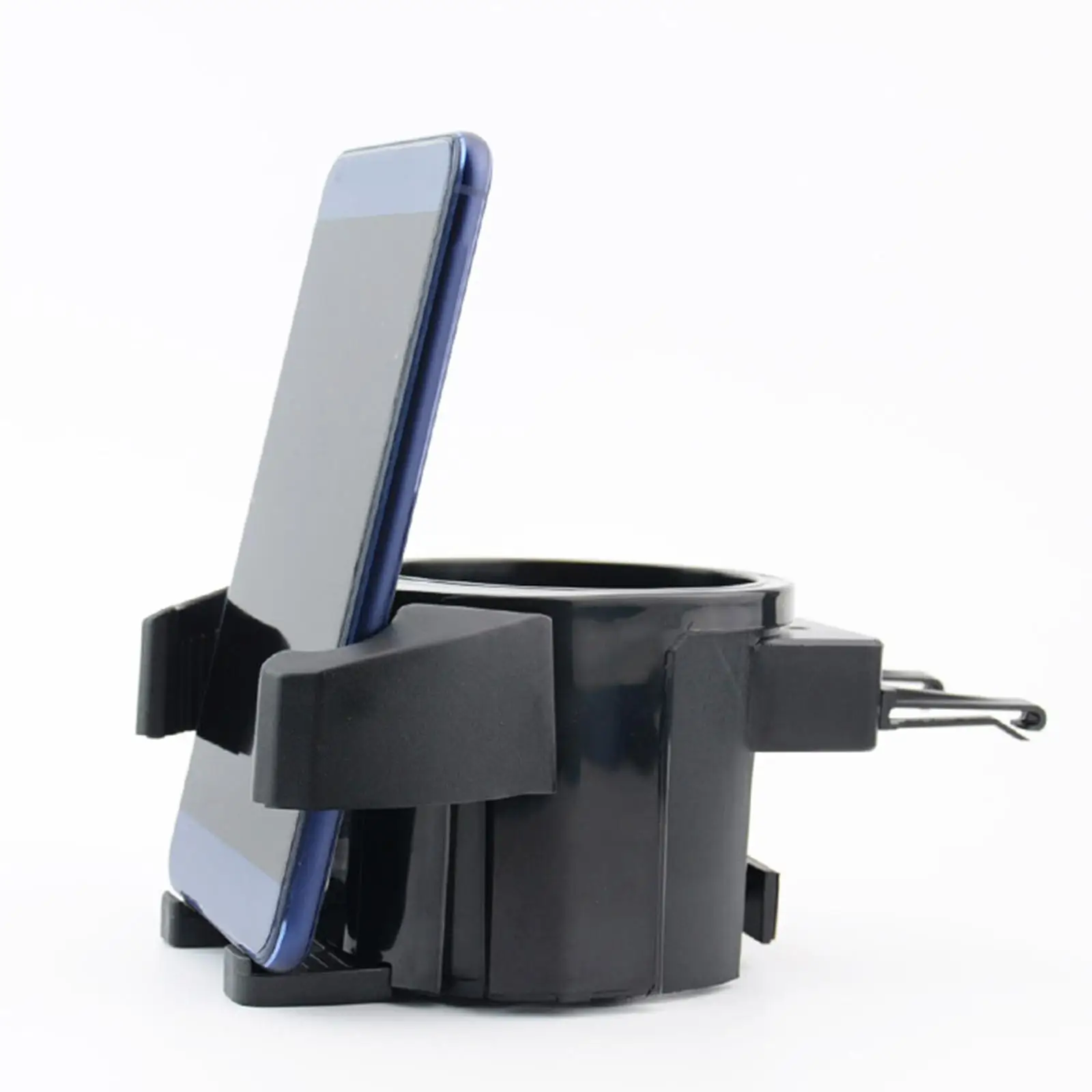 Cup Holder Expander with Phone Holder  Mount Expandable for Car