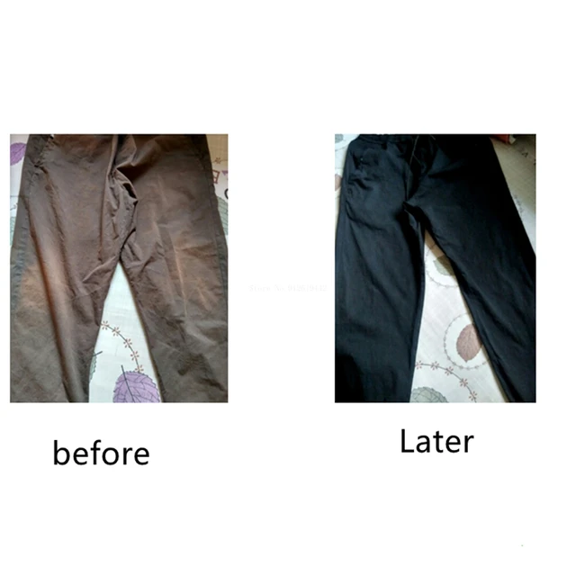 20g tessuto nero colorante abbigliamento ricondizionato agente colorante  cotone lino Jeans tela pigmento casa Tie-Dye forniture fatte a mano -  AliExpress