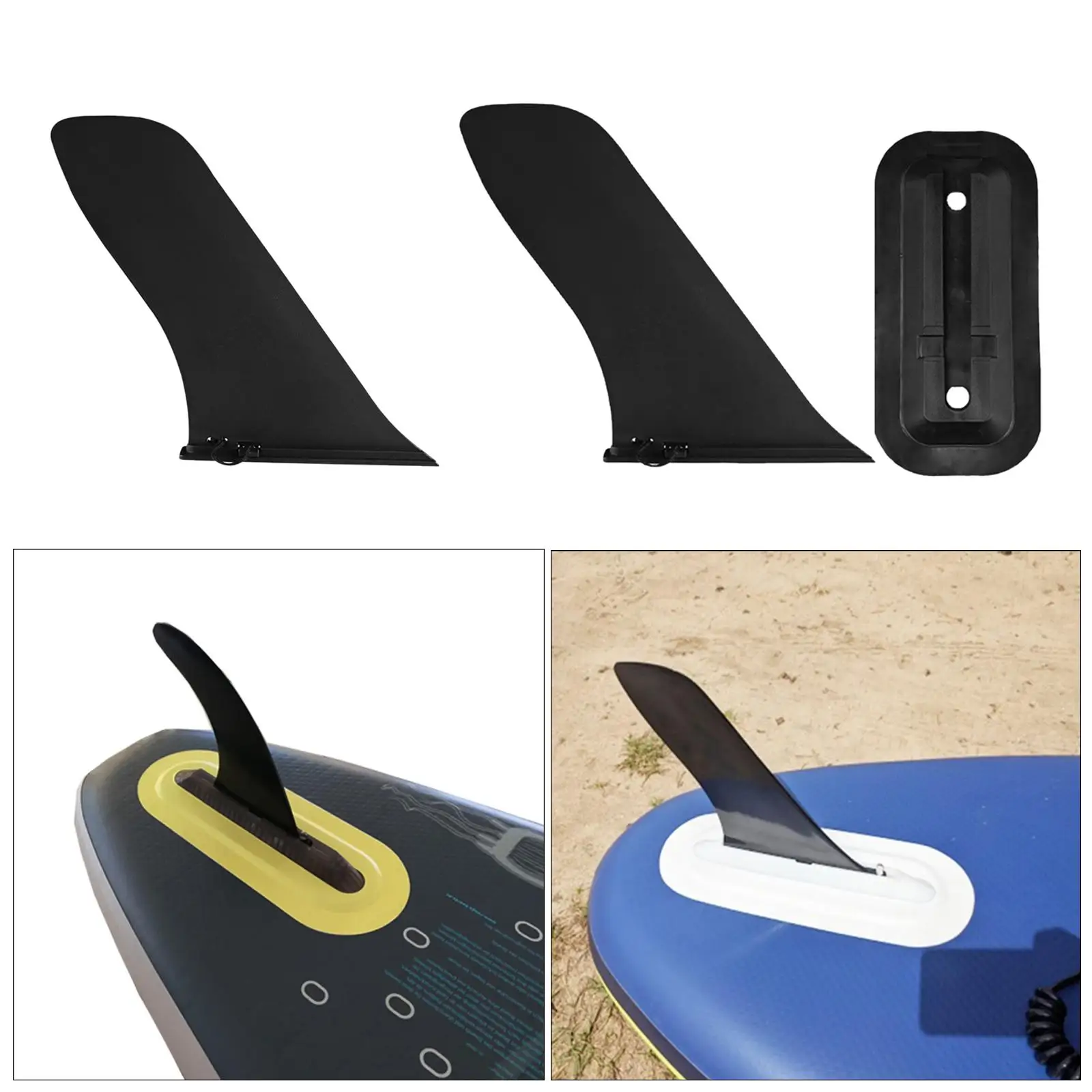 Center Fin Surfboard Paddleboard Paddle Board Dock Surfing Surf Fin for Assault Boat