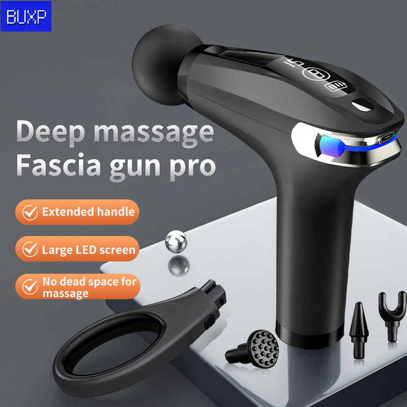 Best of Professional Massage Gun Fitness Extended Massage Tapping Deep Tissue Muscle Massager For Full Body, Back And Neck Pain Relief Reviews & Tips