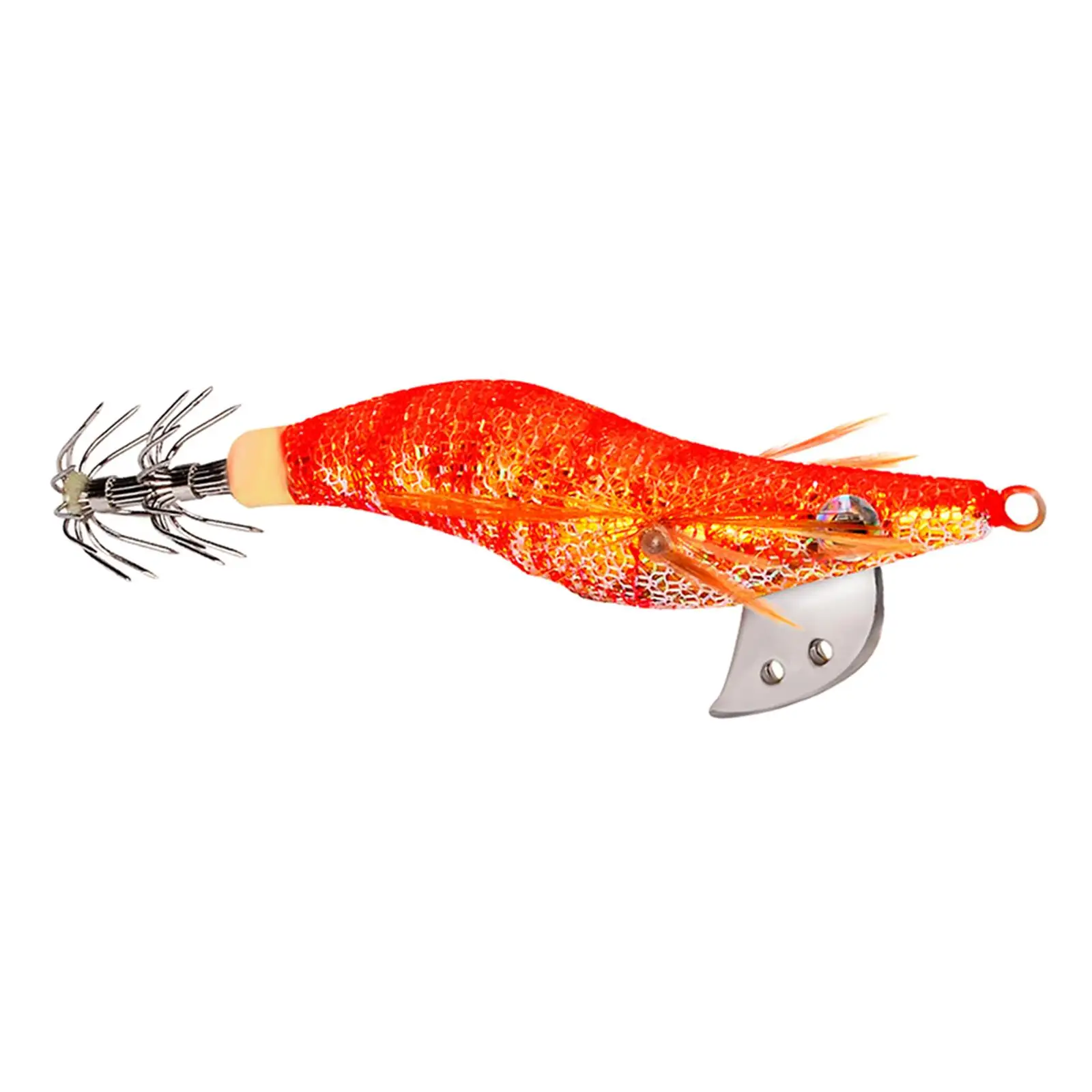 Trout Lures Bright Colors Attracting Effect 3.35inch Squid Jig Hooks for Anglers Gift Mandarin Fish All Waters Freshwater