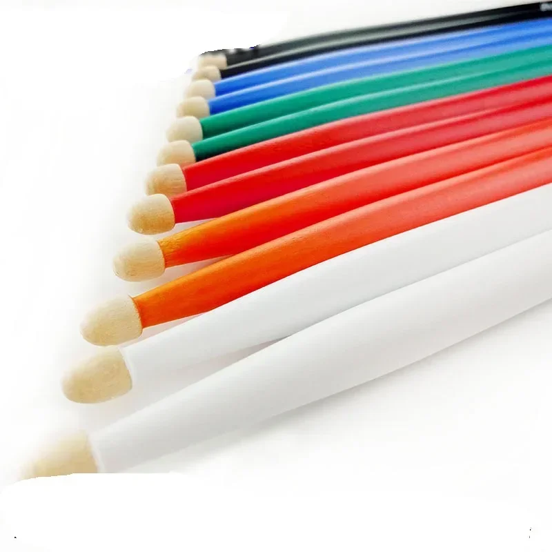 Description Picture 4 of itemProfessional Drum Sticks 5A 7A Maple Wood  Drumsticks Multi Colors Drum Sticks for Beginners
