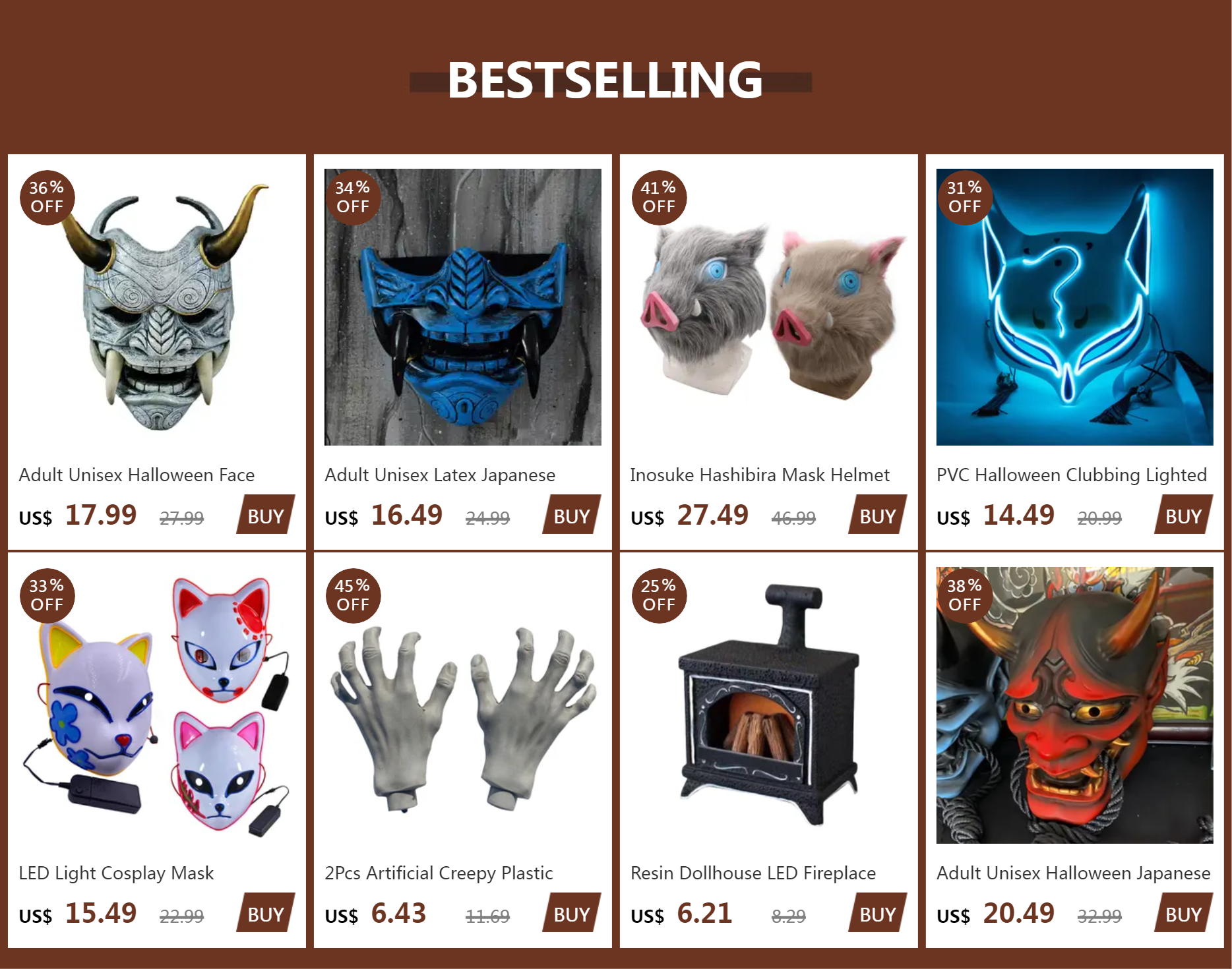 adulto unisex halloween rosto máscaras japonês hannya demônio oni samurai noh kabuki prajna diabo máscara látex festa máscaras