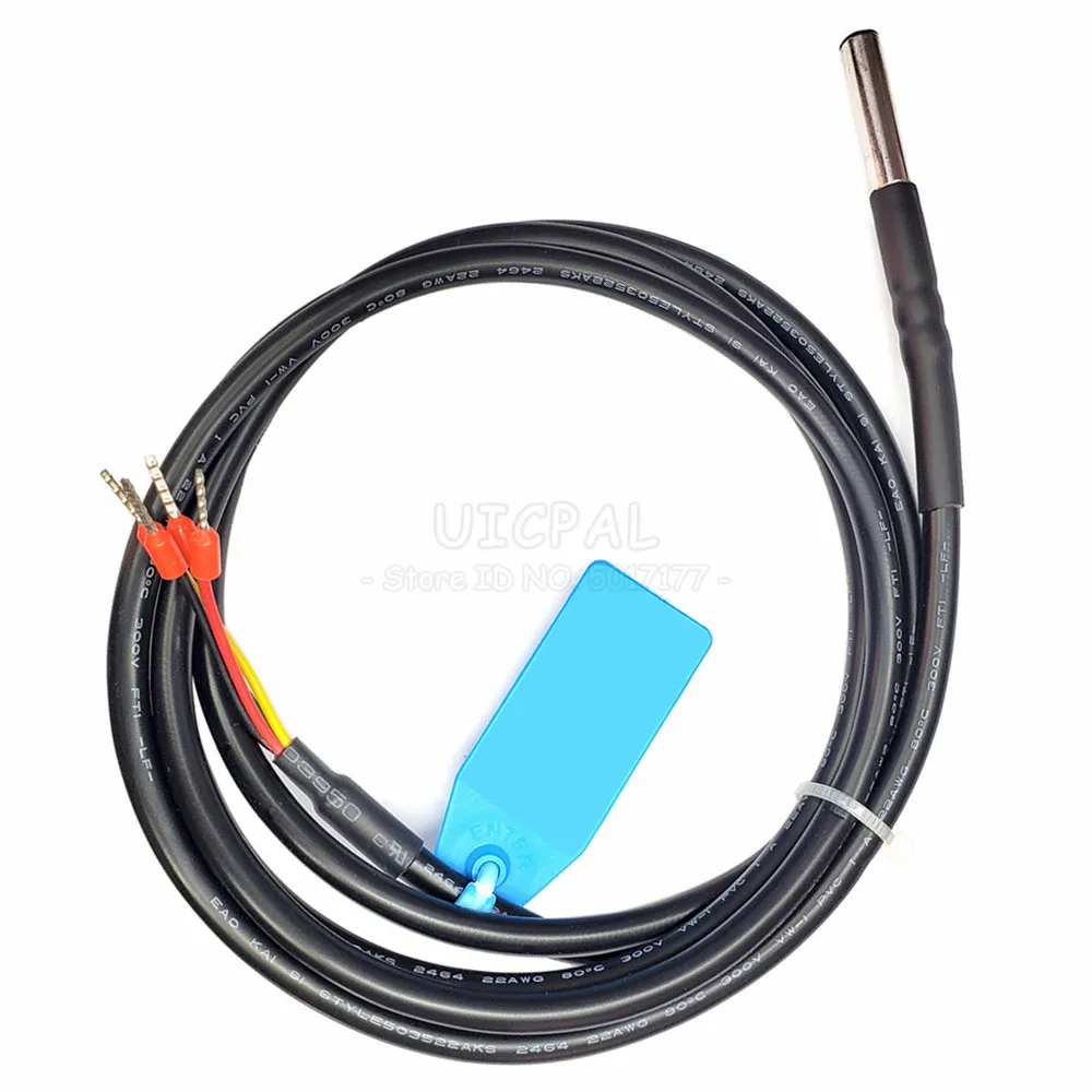 Sht31 temperatur feuchtigkeit sensor sonde kabel wasserdicht ip67 304 rostfreie digitale kapazitäts sensoren oem länge i2c ausgang – Detail 2