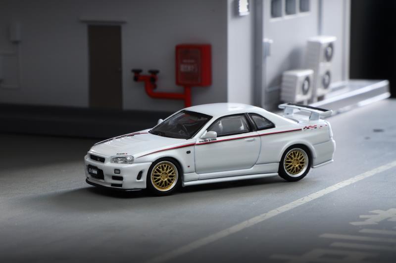 Stance Hunters Sh 1:64 Nissan Skyline R34 Gtr Z Tune Nismo Livery Diecast  Model Car - Railed/motor/cars/bicycles - AliExpress