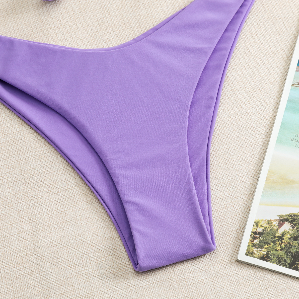 Push Up Bikini Set - Womens Halter Underwire Swimsuit 2024