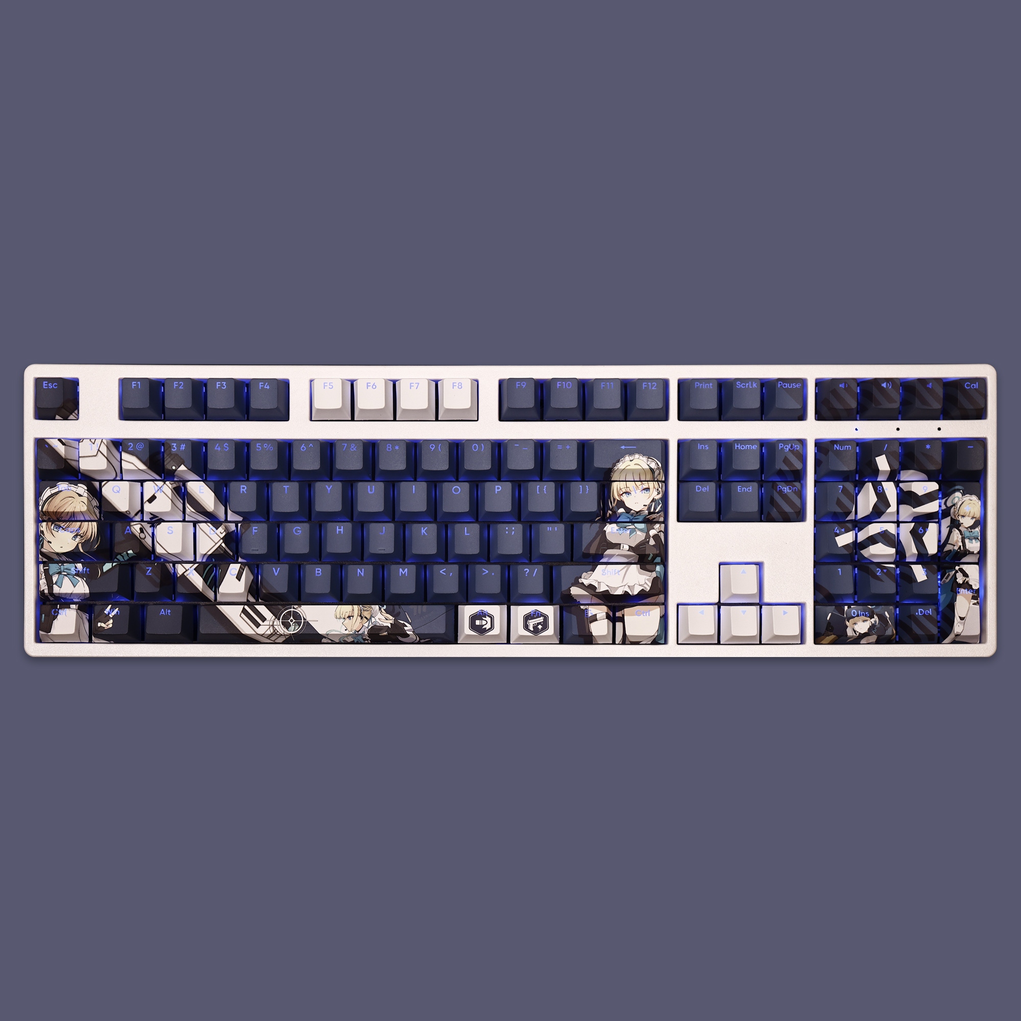 de Anime, Beauty Girl Key Caps, Cereja