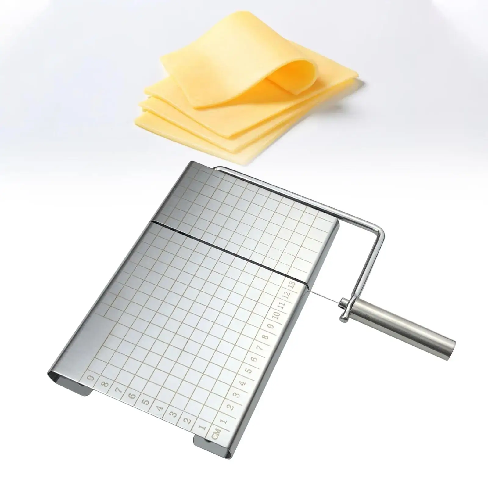 Cheese Slicer Board Precision Graduation Multipurpose for cheese Butter