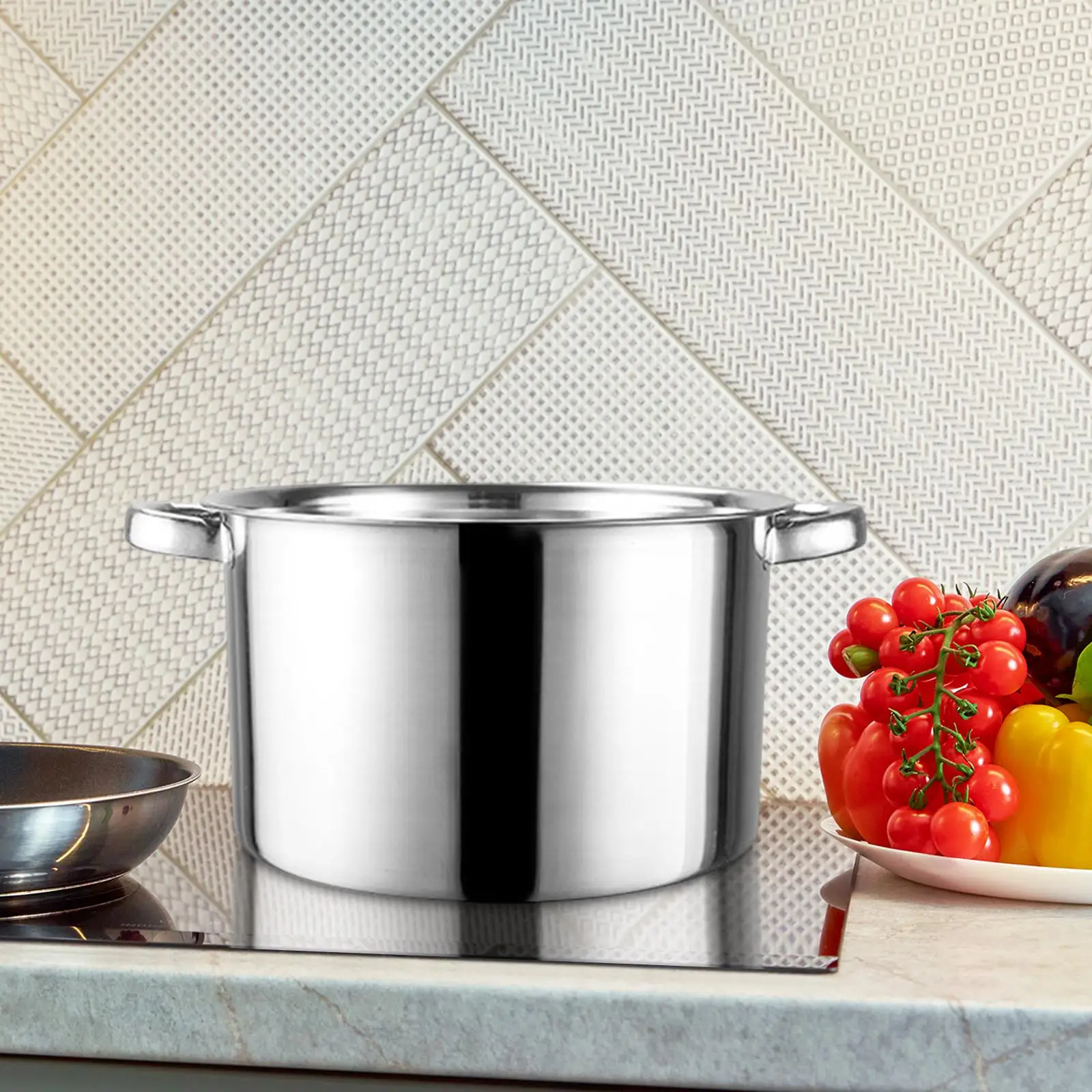 Dual Handle Candy Melting Pot Practical Kitchen Gadget Heat Resistant Boiling Pots for Cafe