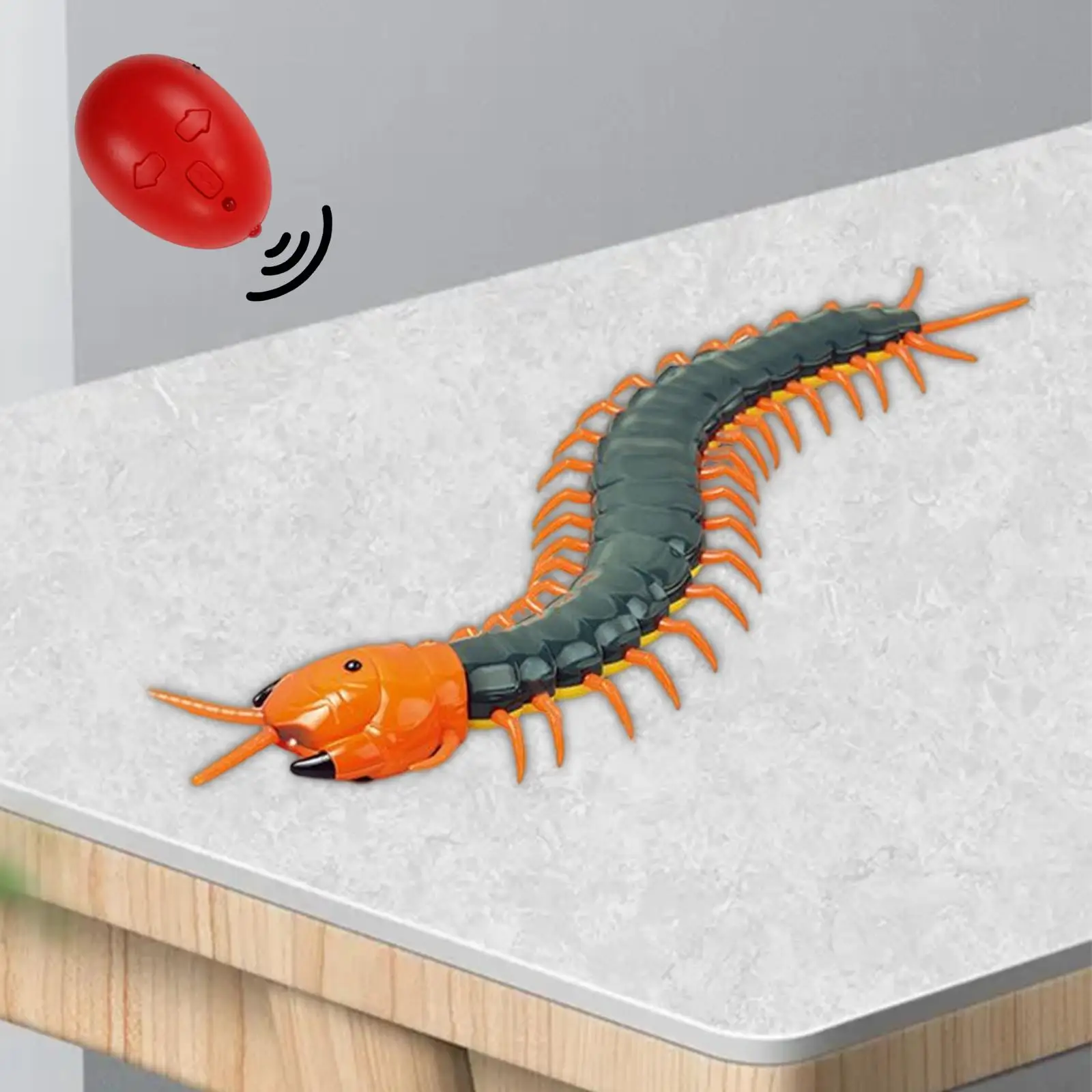 Smart Remote Control Centipede Centipede Toys Cat Interactive April Fools` Day Trick Electric Centipede Toy for Children