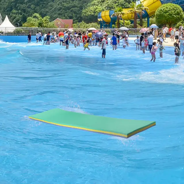 Colchón flotante de 212.6 x 70.9 in para piscina, juguete de verano, manta  de agua, colchoneta de espuma XPE resistente al desgarro, almohadilla de