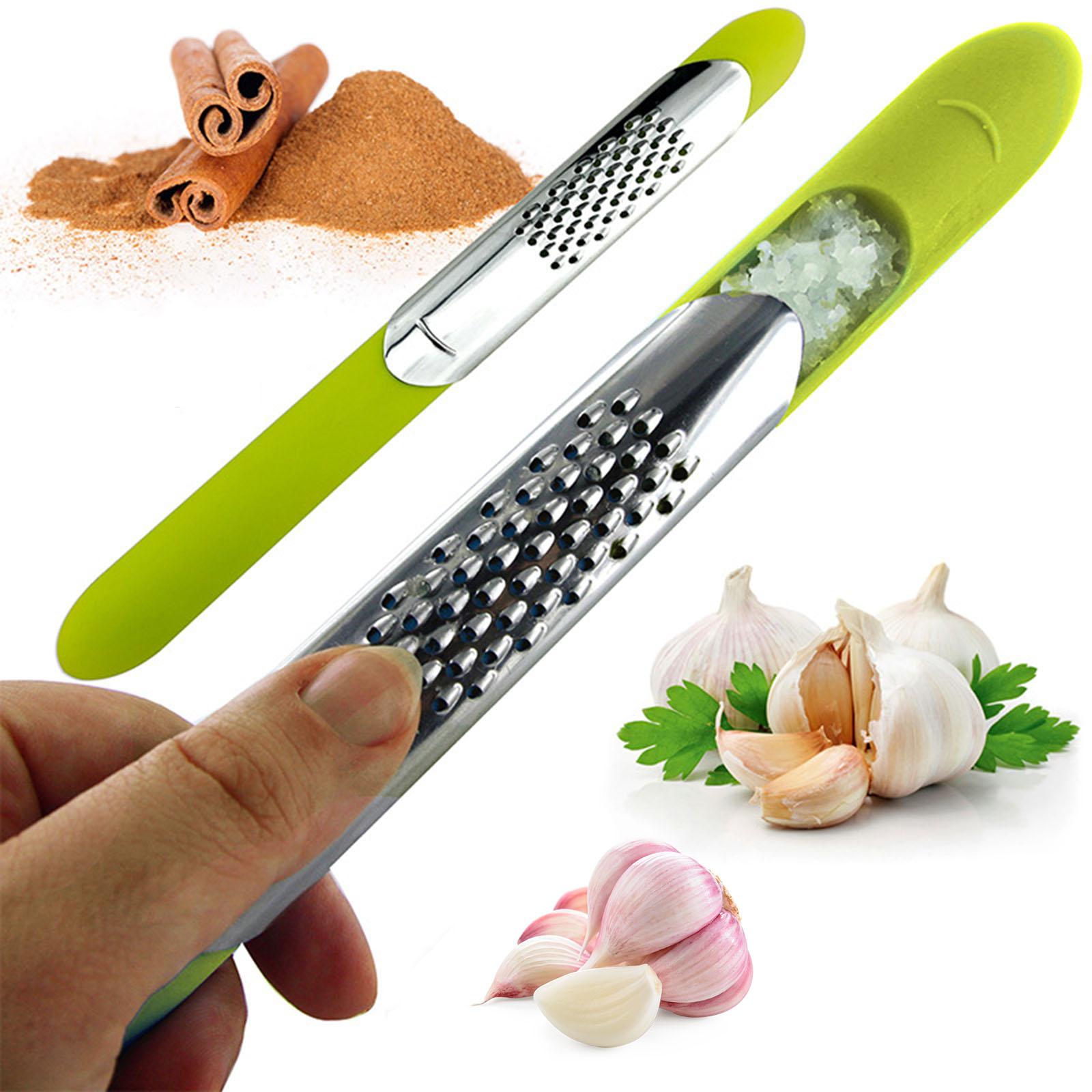 Mni Garlic Press Planer Slicer Dishwasher Safe Non Slip Handle Easy Clean