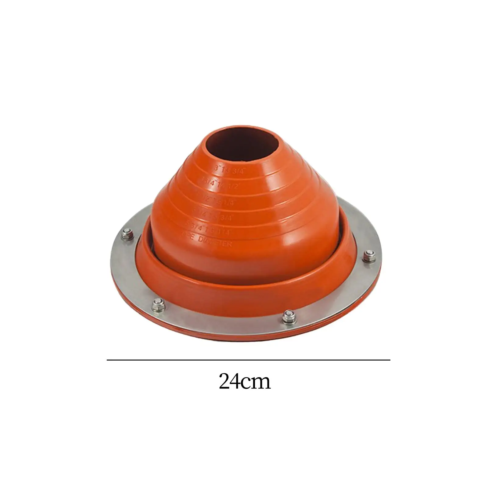 High Temperature Silicone Roof Pipe Flashing Od 3