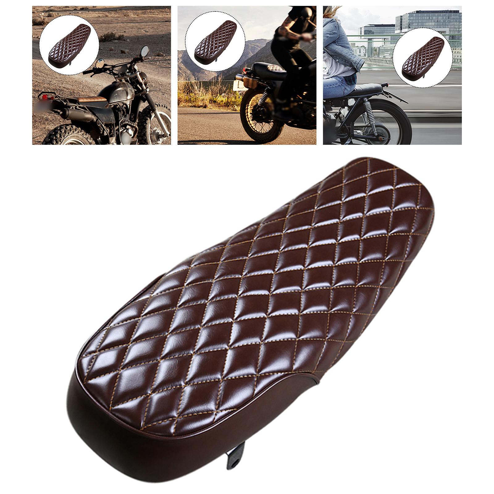  Flat Brat Saddle  Vintage Seat Cushion Stylish Rhombus 63cm