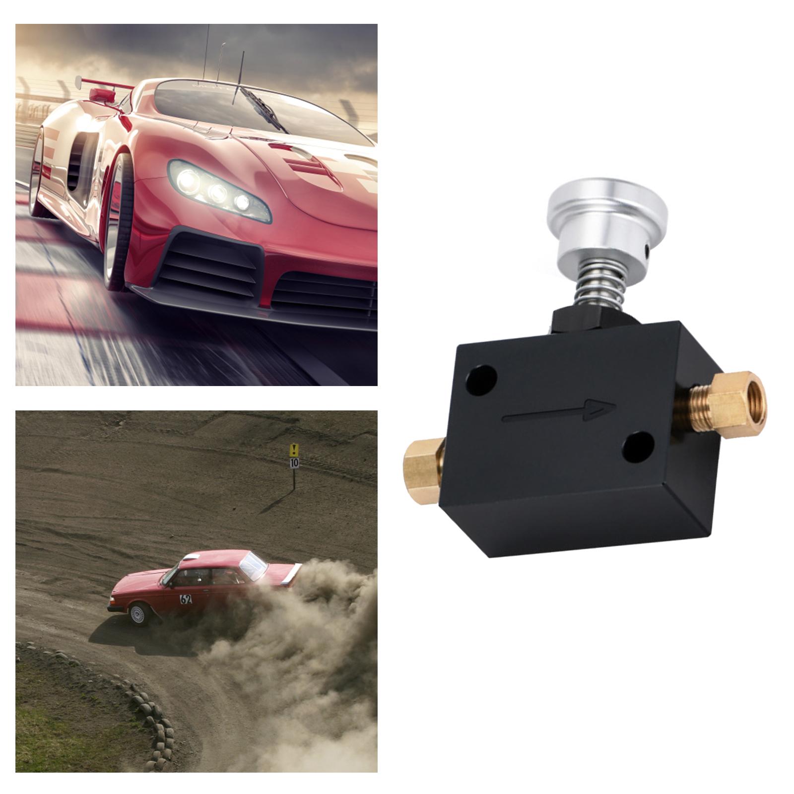 Brake Lock Hydraulic Parking Brake Lock Manual Brake Line Lock Alumunum Pressure Holder 1/8