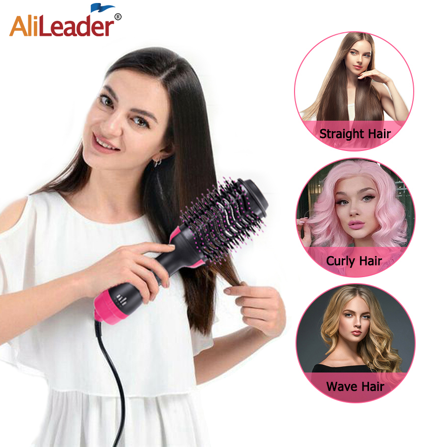 Best of Cheap Hair Dryer Brush Hot Air Brush Styler And Volumizer One Step Hair Straightener Curling Iron Curler Comb Electric Brush Reviews & Tips