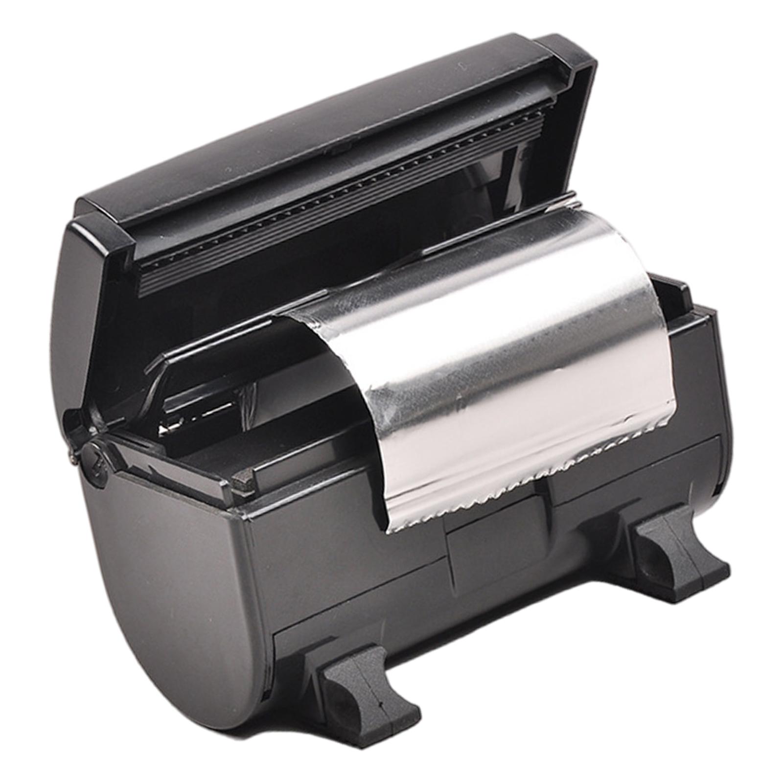 Tin Foil Cutting Automatic Black Foil Paper Dispenser for Hairdressing Kitchen Hair Salon