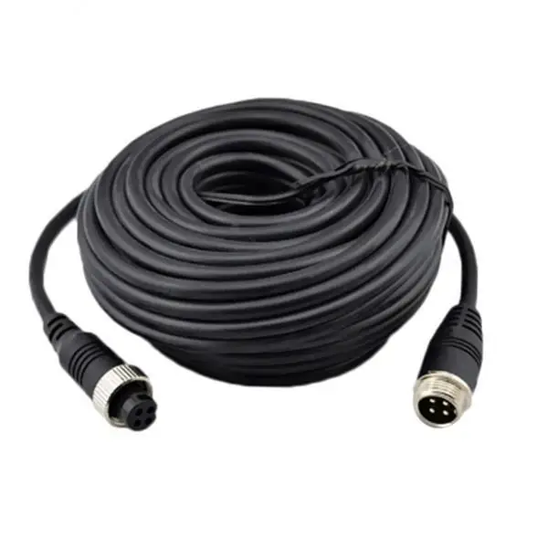 2x  Car Vehicle  Camera Extension/Extender Cable, Waterproof, Balck - 4 Sizes to Choose